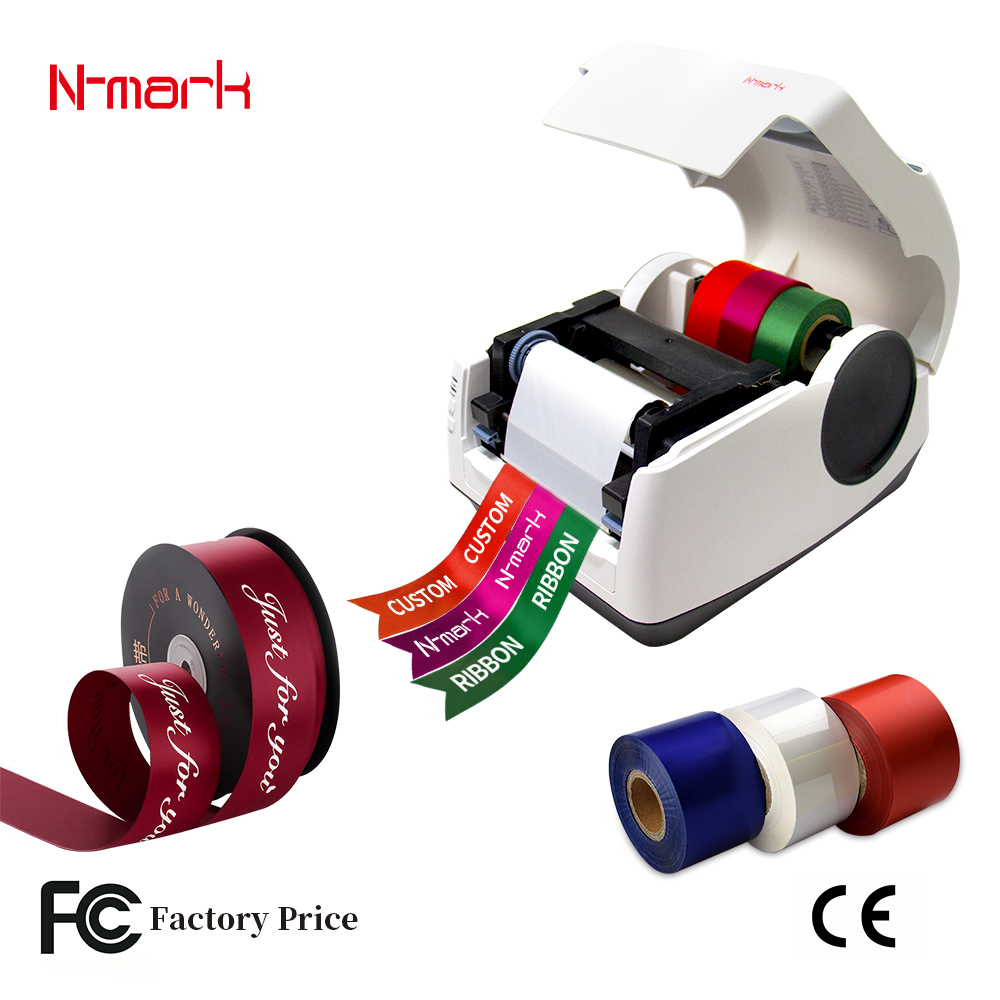 N-MARK R & D цифровой принтер ленты, сатин, изготовленных фотомеханическим способом горячего тиснения принтер для печати по фольге
