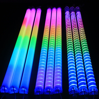 IP65 наружная цифровая RGB Dmx Светодиодная трубка для украшения фасада здания