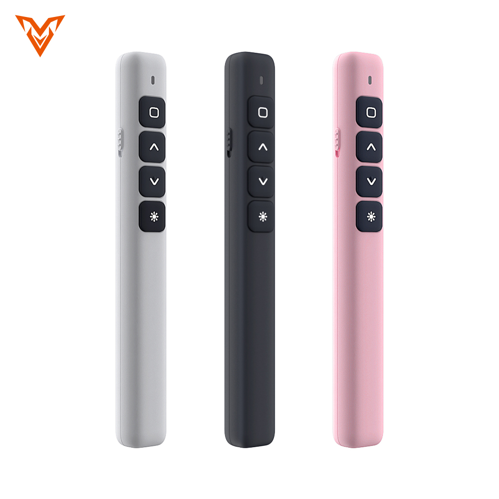 2.4GHz Wireless USB Clicker For Powerpoint Presentations Remote Control Laser Pen Laser Pointer