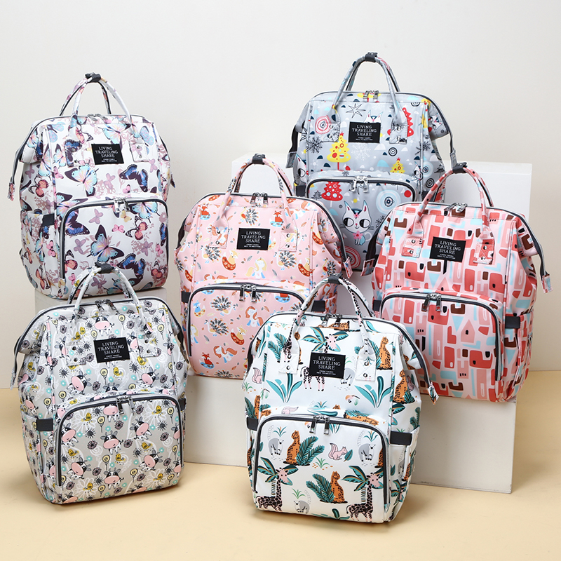 Customized mommy wet bags oxford manufacturer waterproof mummy maternity mom camouflage backpack nappy baby carrier diaper bag