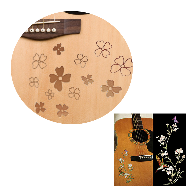 Guangdong Wholesale New Designer Water Transfer Decal 50*70cm Environment-friendly Water Sticker Printing for Musical Instrument