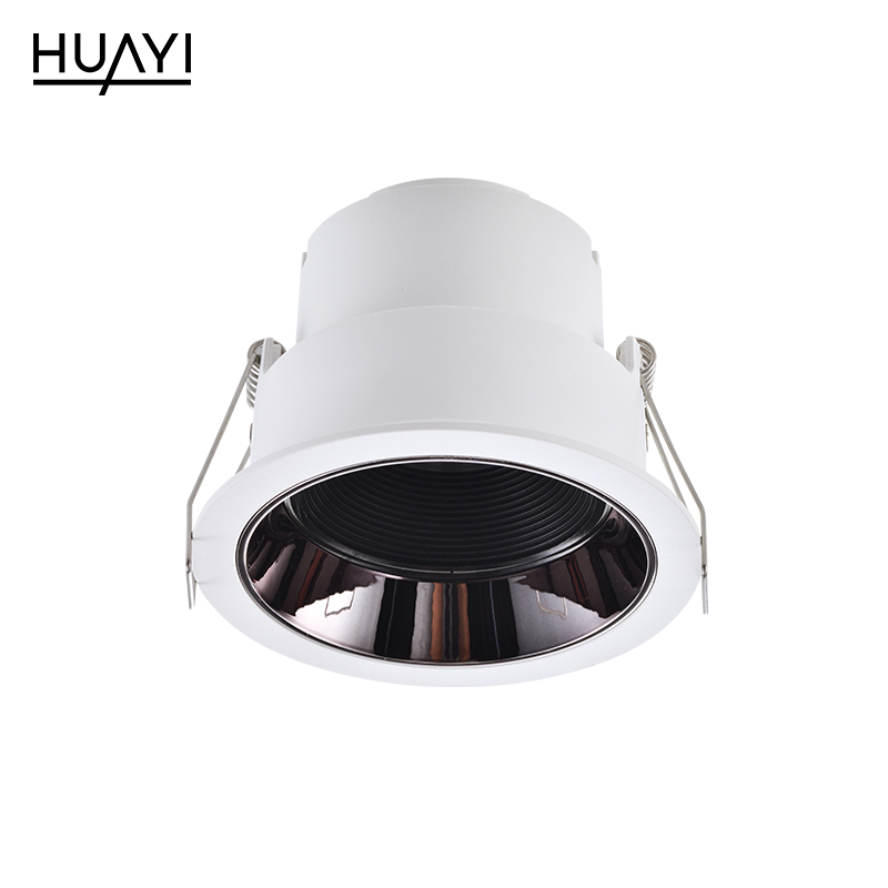 HUAYI China Manufacturer White Color Pc Dimming 6w Indoor Living Room Shop Recessed Mounted Led Spotlight