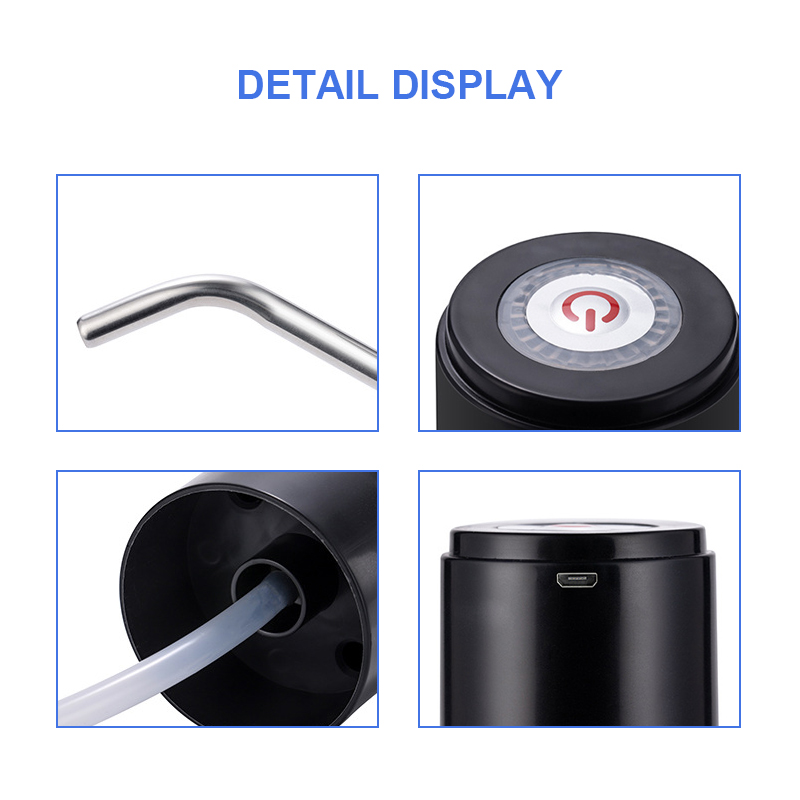 Wholesale Smart USB Rechargeable Electric Mini Portable Automatic Water Dispenser With Pump