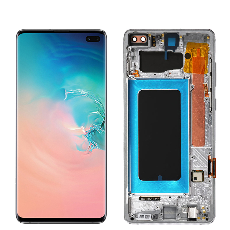 ЖК-дисплей Amoled для мобильных телефонов Samsung Galaxy S8 S9 S10 G950 G950F, ЖК-дисплей с рамкой