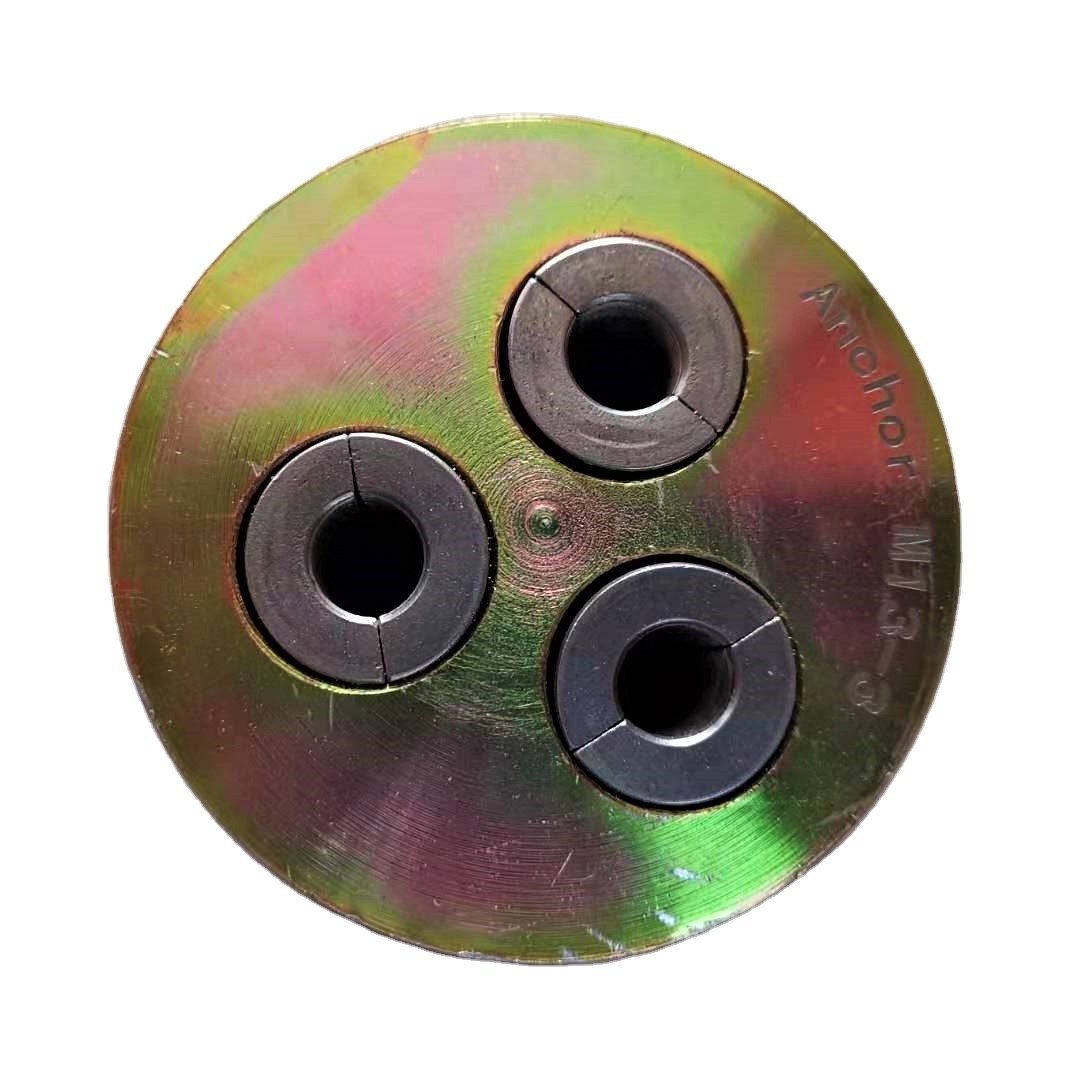 prestressed anchorage wedges and barrel for PC strand wire