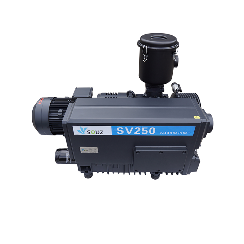 OEM Factory Single Stage 55L/S Electric Oil Pump 5.5KW 340CFM SV250 Oil Rotary Vane Vacuum Pump For Vacuum Package Machine