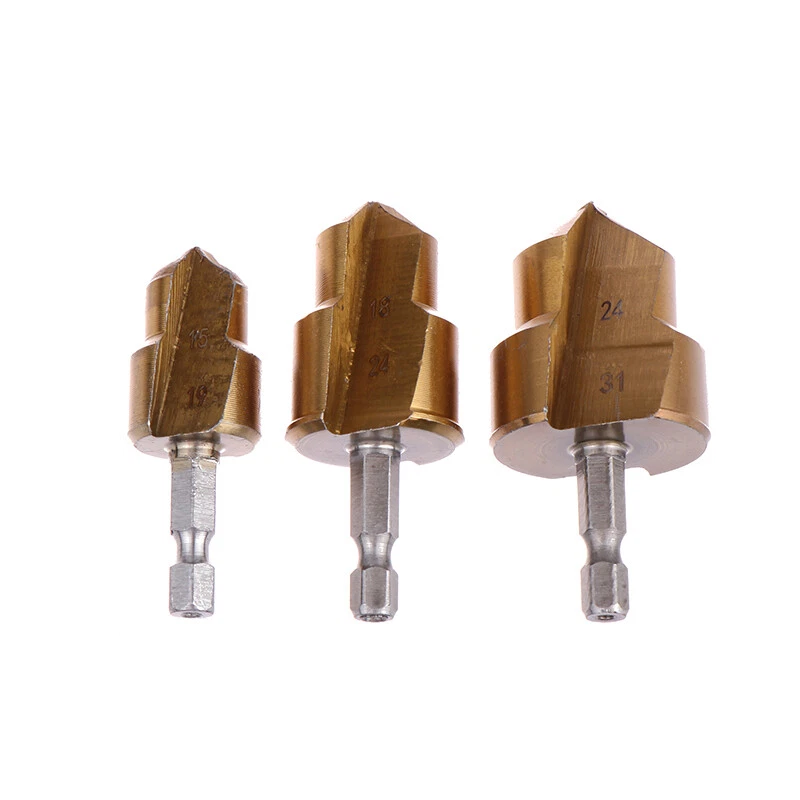 Titanium Plated PPR Lifting Drill Water Pipe Repair Reamer for Pipe