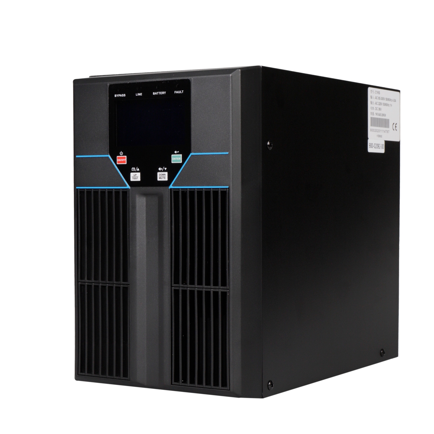 Комплект питания 2 кВА, онлайн UPS с долговечным аккумулятором, резервное ИБП с двойным преобразованием 220 В