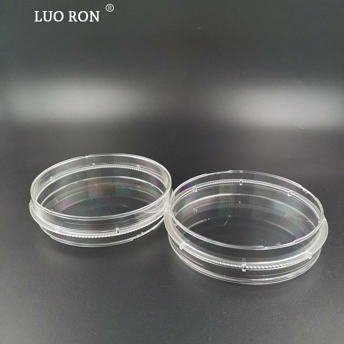 TC Treated 100mm Sterile Plastic Culture Plate Dish Petri Dish