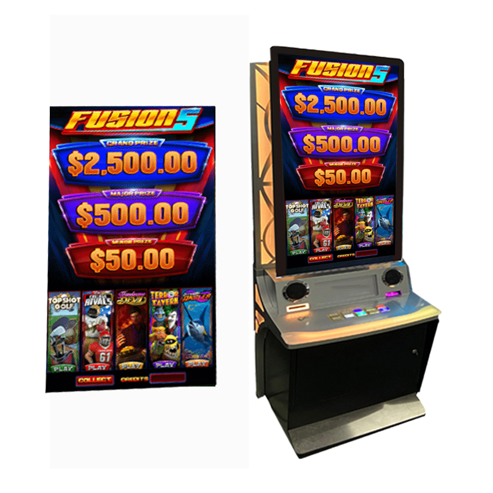 2022 Клубная игровая комната, наиболее популярная новая материнская плата Banilla Fusion 5 для казино, вертикальный игровой автомат