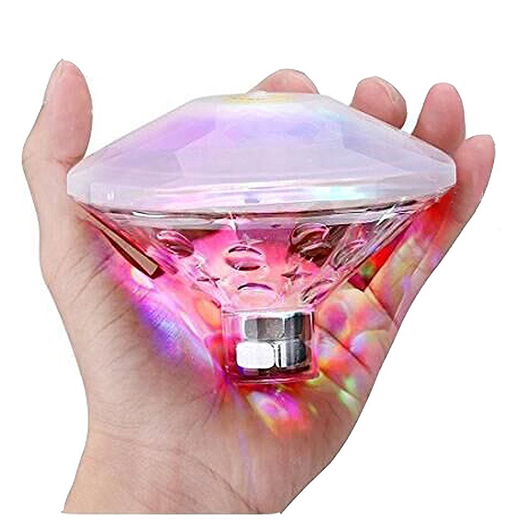 Diamond Shape Led Underwater Night Lights Bathroom Swimming Pool and Garden Light