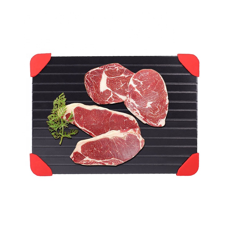 Новый стильный алюминиевый поднос для быстрого размораживания пищи мяса Union Source