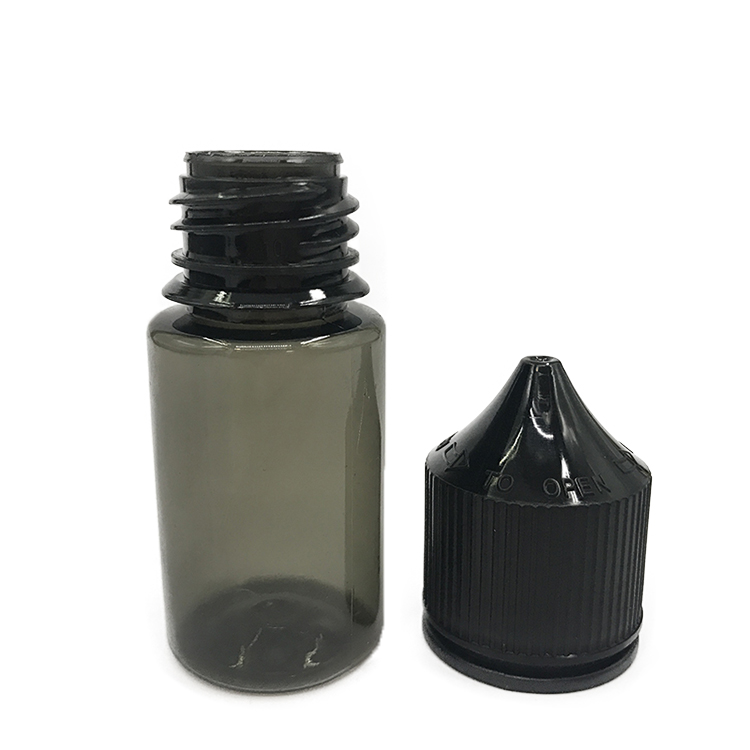E-cigarrete botella pet эликид 30 мл капельница бутылка черный