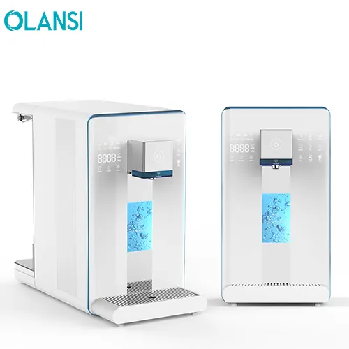 OLANSI 200G Desktop Free Installation Hydrogen Water Machine RO Water Purifier Hot And Cold Water Dispenser