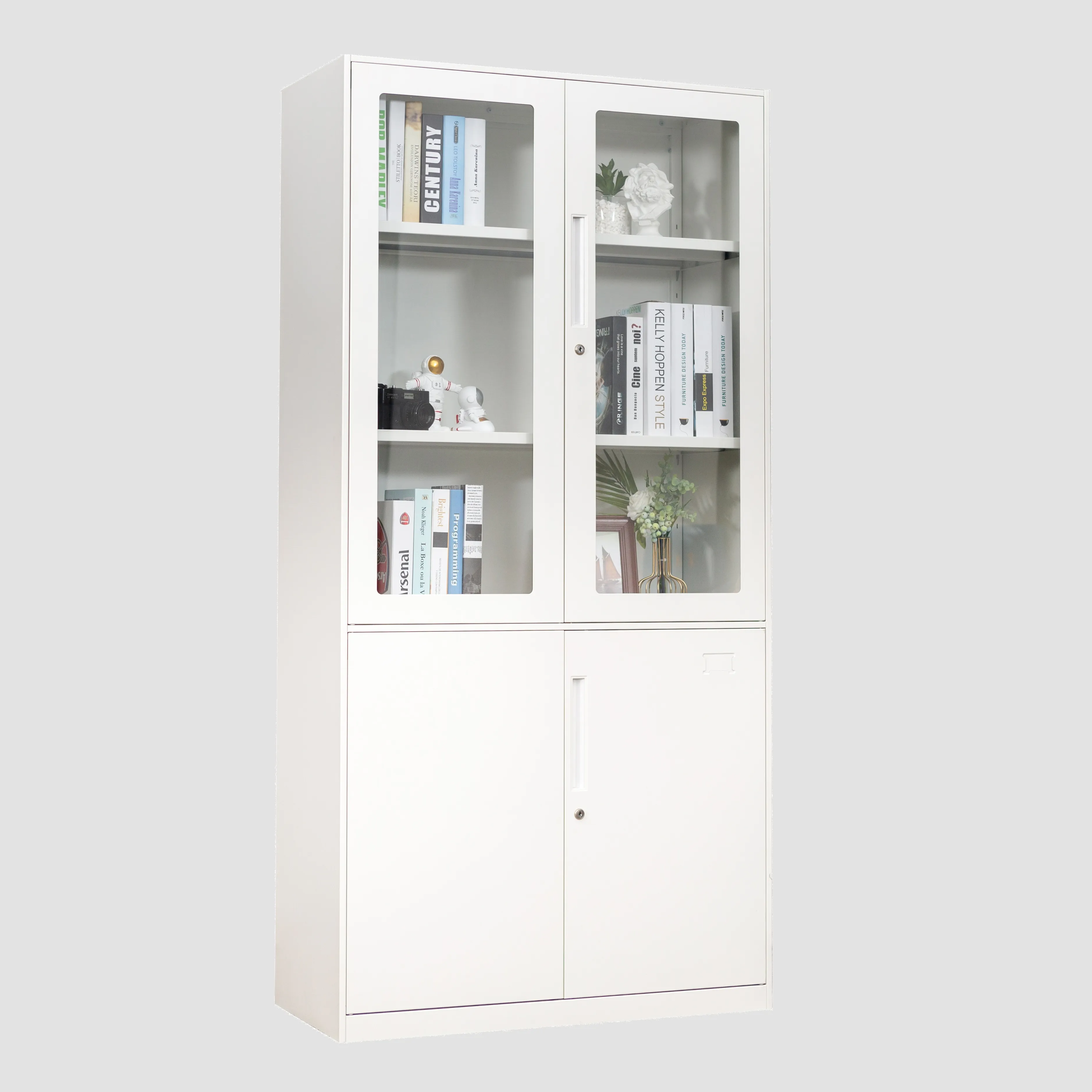 Steel storage glass display filing cabinets stand furniture office furniture cabinet