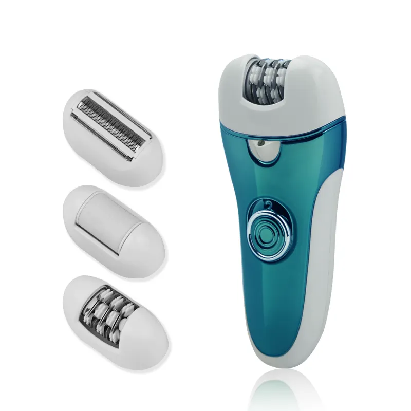 3 In 1 Women Depilador Callus Remover Professional Hair Shaver And Trimmer Rechargeable Epilator For Foot Care Tool Electric