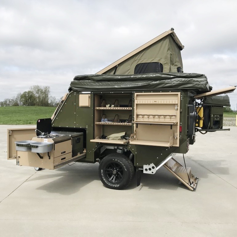 Лучший Дорожный прицеп 4x4 для жилых автофургонов Ecocampor