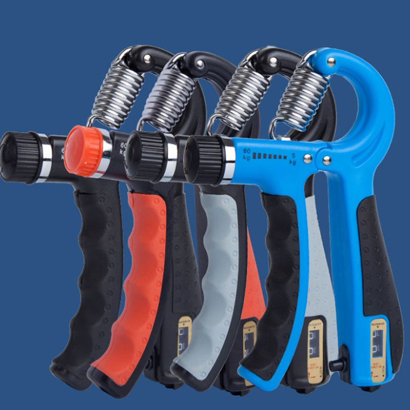 5 Colors Grip Strengthener Gymnastics Grips Hand Power Building Strength Trainer Set