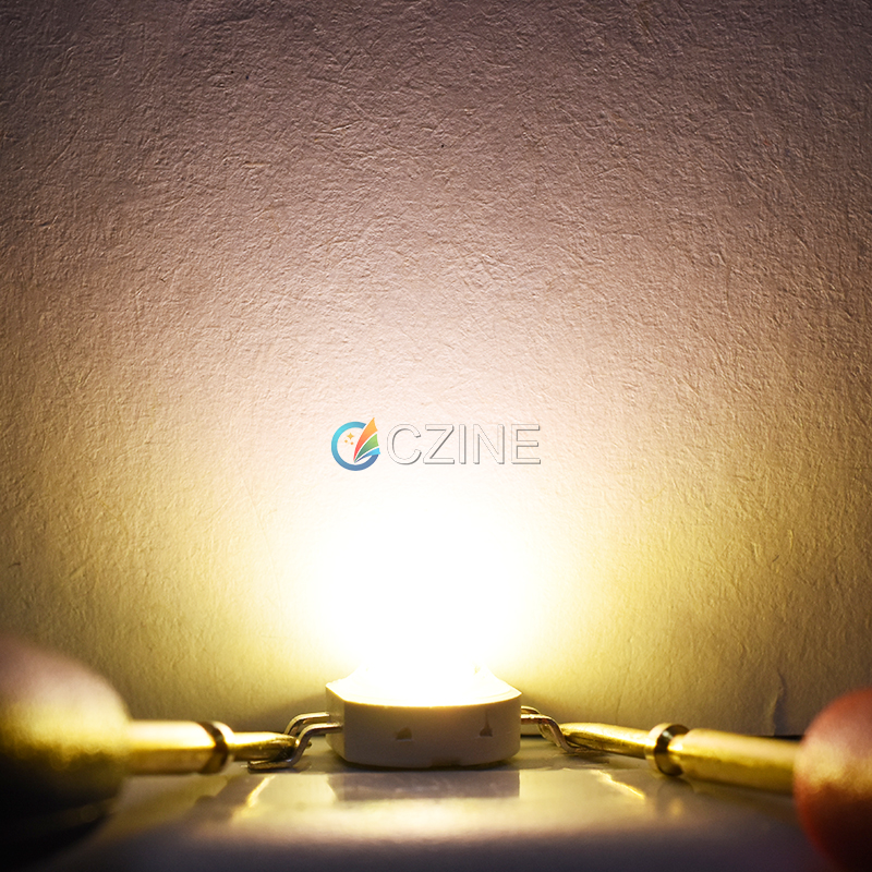 Czinelight оптовая продажа, для детей возрастом от 1 до Вт 3 Вт высокой мощности 350mA 700mA 45mil и теплым белым светом для многократного последовательного использования двухцветная Кольцевая вспышка 2in14pin Led