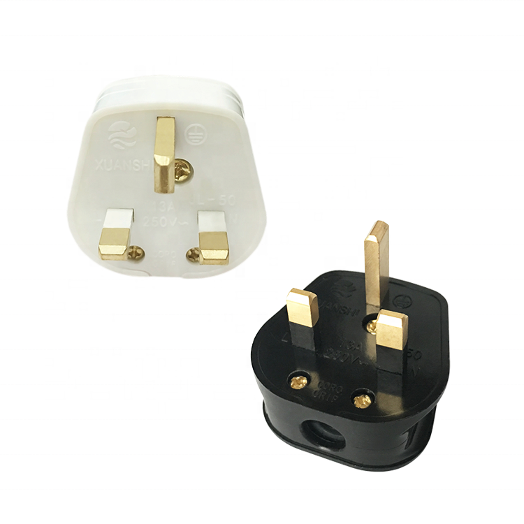UK сборки BS 1363 13A 250V 3 pin Электрический разъем
