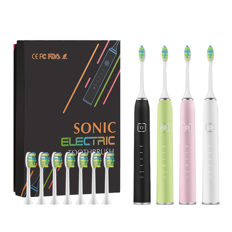 Rotary electric toothbrush manufactur privat label rechargeable ultrasonic electr toothbrush