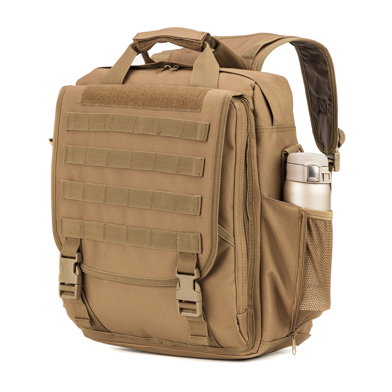 LQ Army OEM & ODM Hiking Canvas Tactical Molle Backpack Outdoor Rucksack Other Bag Tactical Molle Backpack