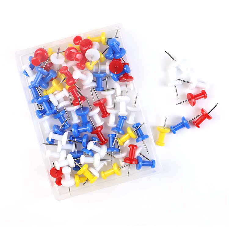 Various good quality custom push pins flag push pin