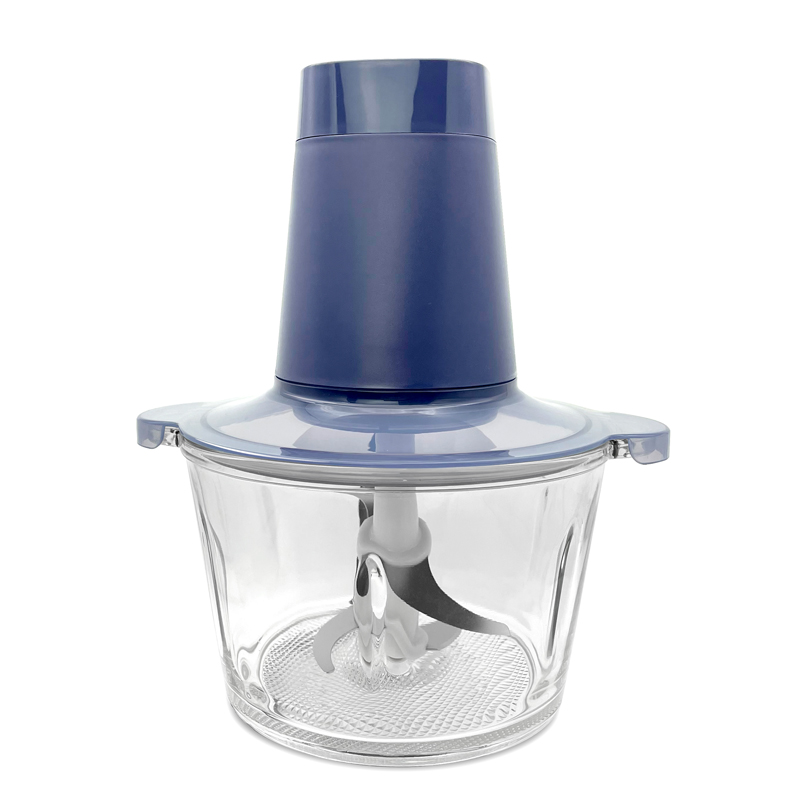 Hot selling food processor food vegetable meat chopper with 2L glass jar electrical multifunction meat grinder