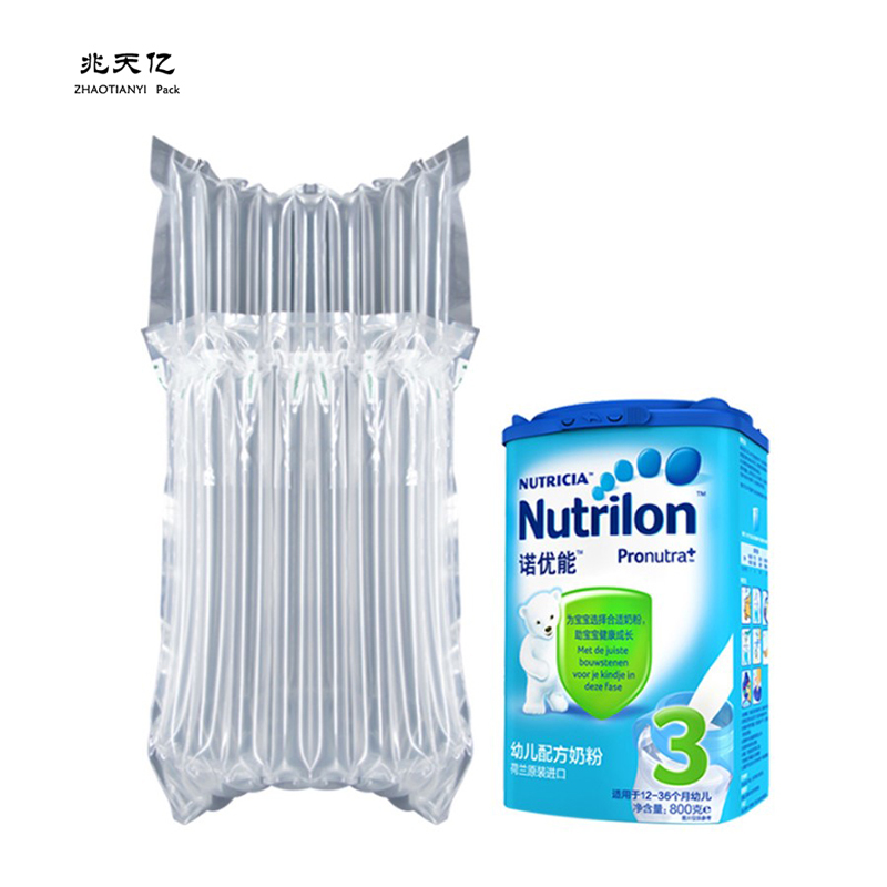Inflatable Bubble Cushion Wrap Protective Packaging Material Air Column Bag For Wine Bottle