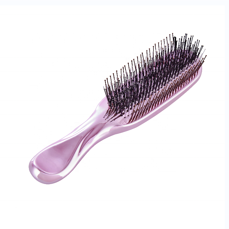 Scalp hair care massage comb Plastic 8-row double-layer carbon fiber massage knot-free color logo acceptable custom massage comb