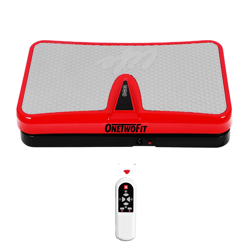 Onetwofit Plataforma Vibratoria Fitness Plate Equipment Workout Trainer Whole Body Exercise Machine Vibration Platform
