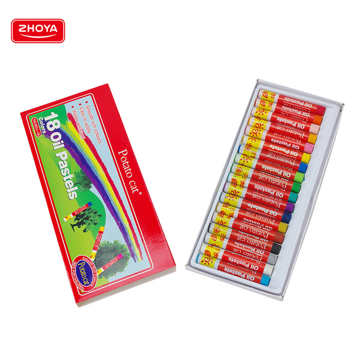 2021 New arrival art stationery eco-friendly promotional students oil pastels for painting