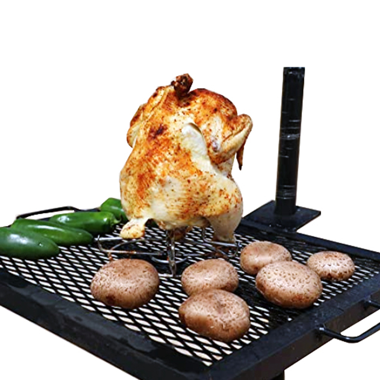 Vendor Supply Titanium Campfire Grill Campfire Grill Swivel Campfire Grill Portable