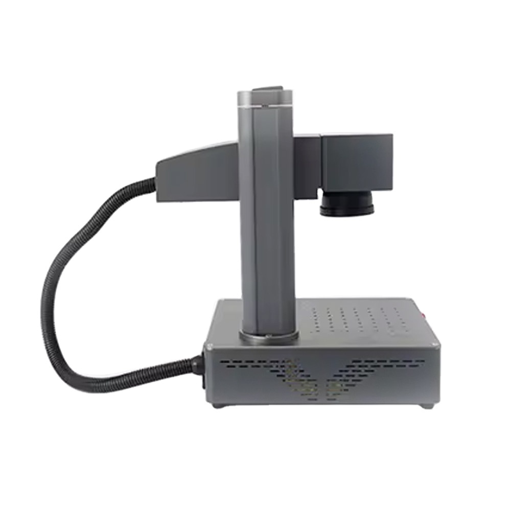 Super MINI industrial portable fiber laser marking machine 20w Printer On Stainless Steel