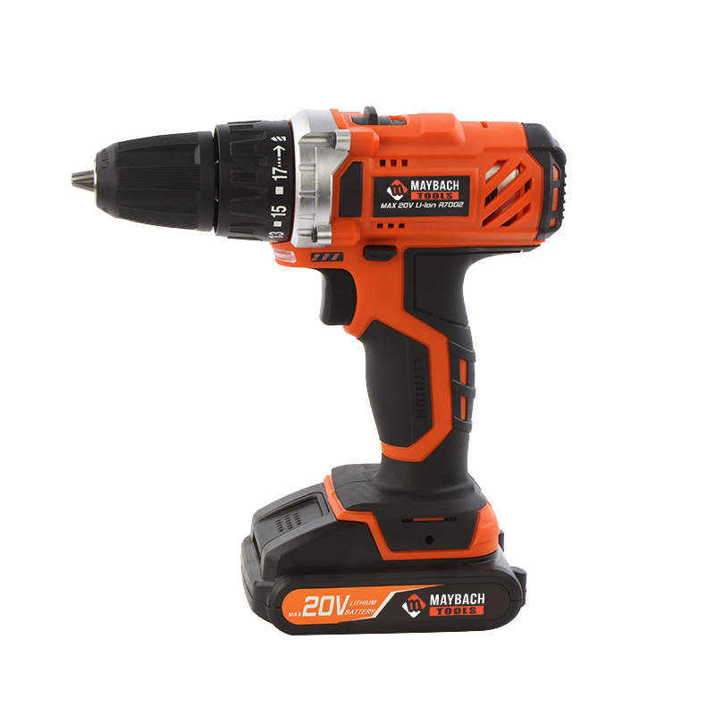 AP18-01 Cordless Impact 2 Speed 20V Li-ion cordless power drill Battery Power Tools Adjustable Impact Wrench