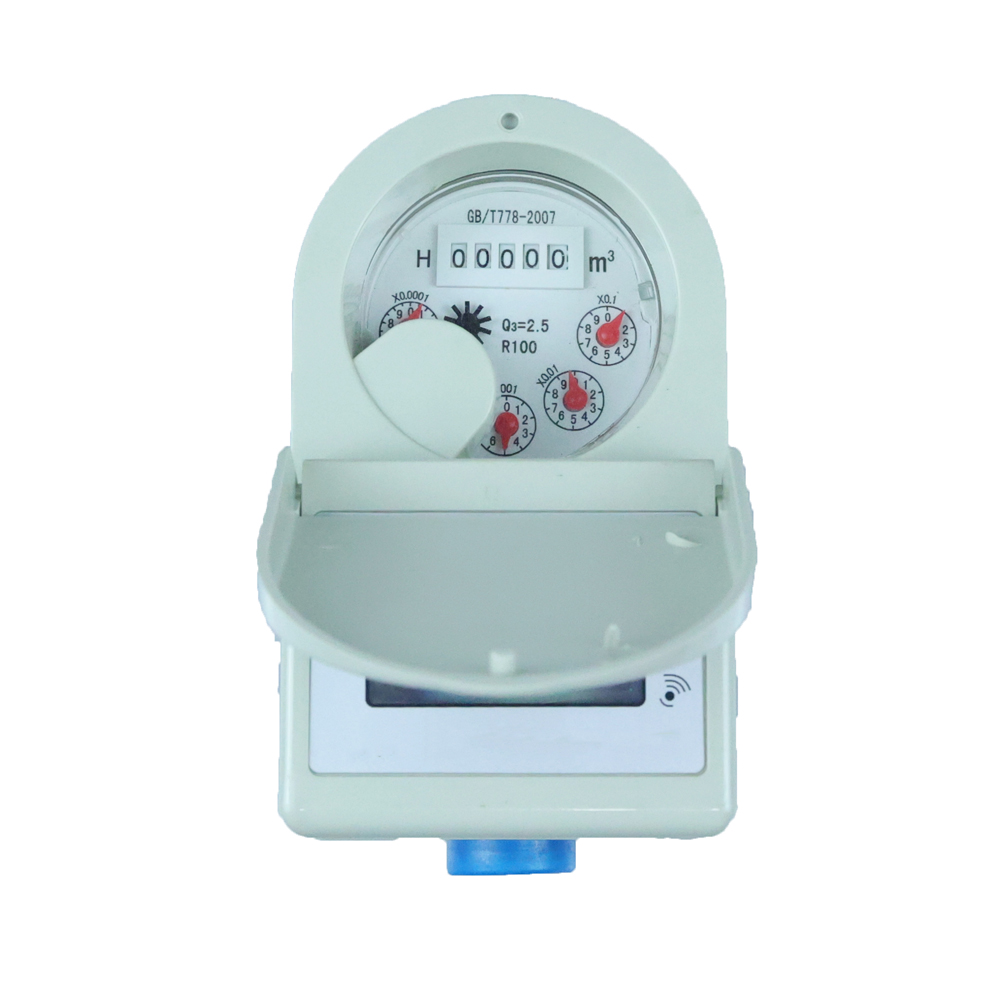 Residential digital water meter dn25mm prepaid IC card water flow meter price