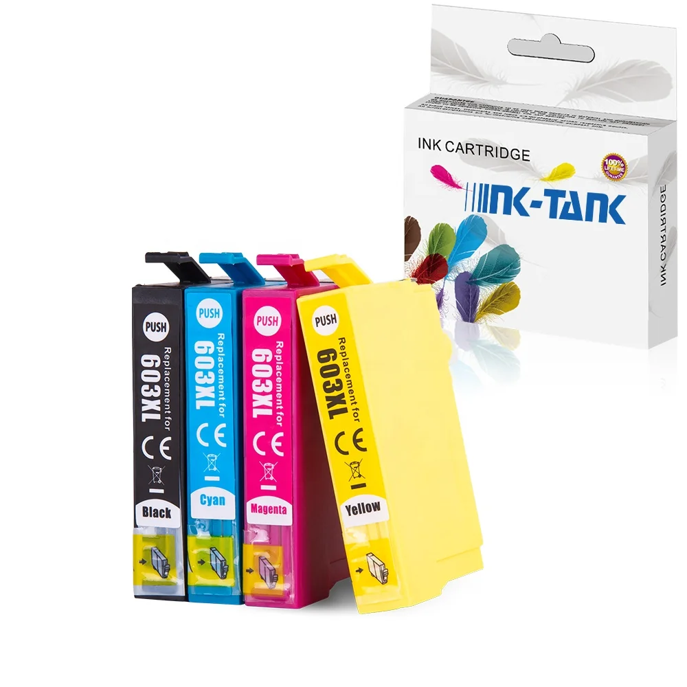 INK-TANK 603 XL T603 603XL T603XL Premium Color Compatible Inkjet Ink Cartridge for Epson XP-3105 XP-4105 XP-2100 Printer