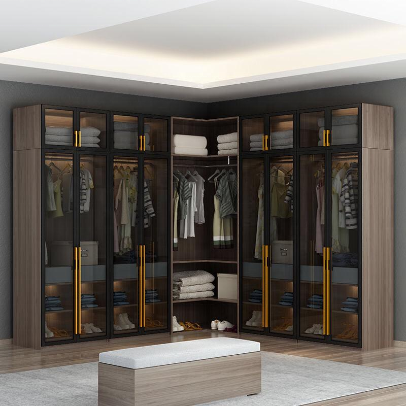 2021 Luxury Display Wardrobe outlet wardrobe dinning room personal room suit showcase branded outlet suit showcase