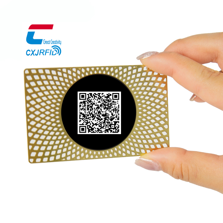 Металлическая визитная карточка Nfc, печатные карты Nfc NTAG213/215/216, перезаписываемая карта Rfid