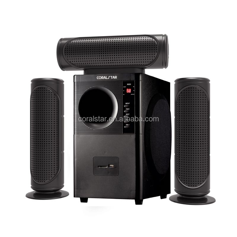 60w Plastic Creative Design Audio Home Theater System Speakers