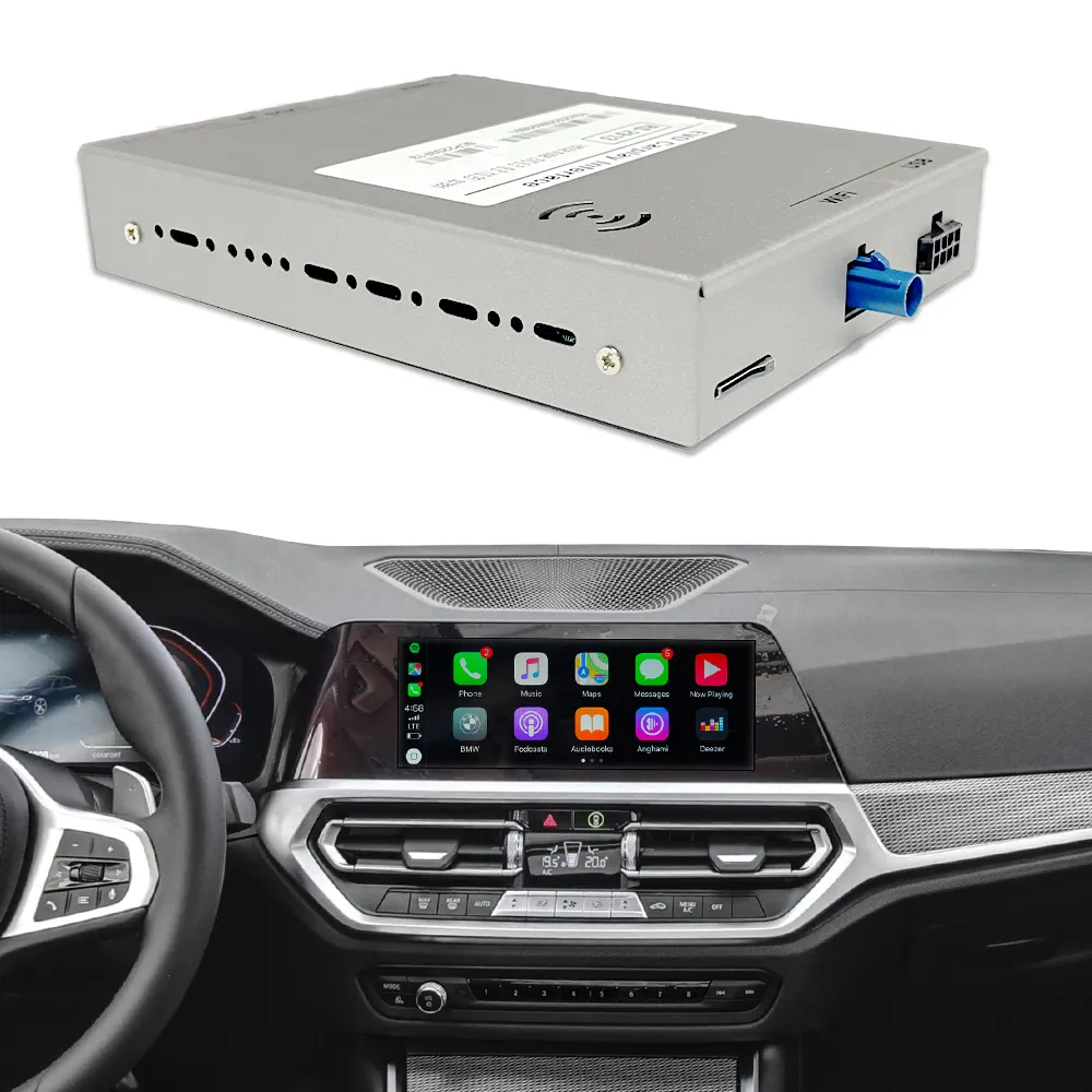Wireless CarPlay Module Camera System Android Auto Interface for BMW EVO X1 F49 X2  F39