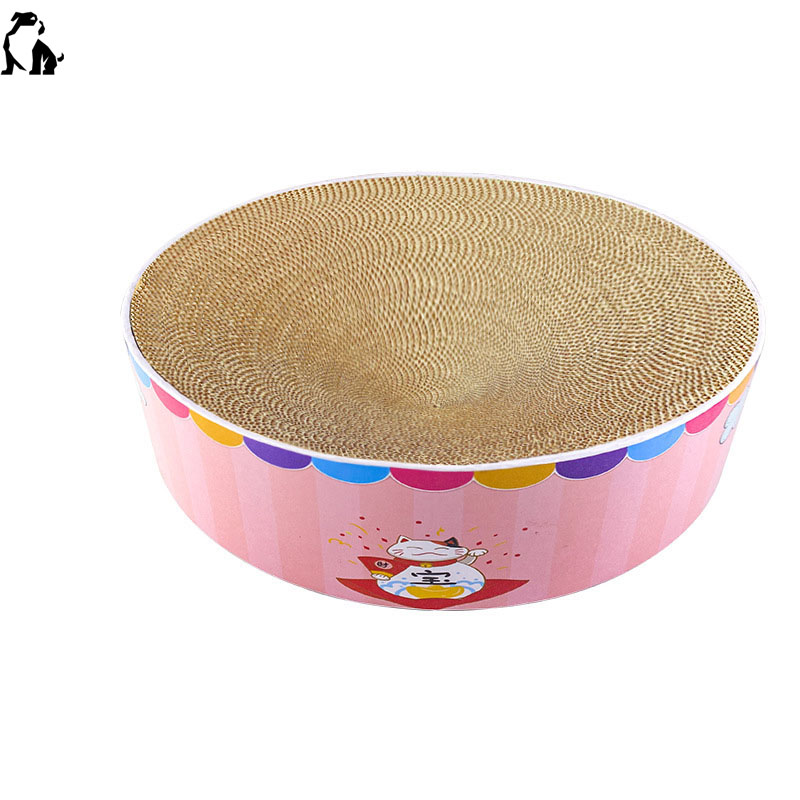 HANDOU Customize different styles cat scratcher house toy large corrugated cat scratcher cardboard cat tower
