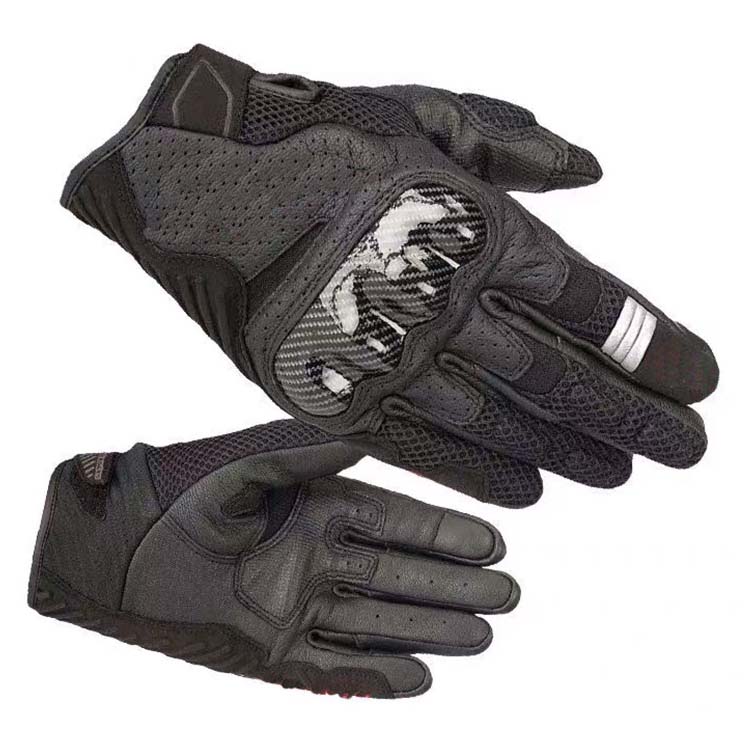 Customized non-slip breathable motorcycle racing gloves genuine leather motorcycle gloves winter racing motorcycle gloves