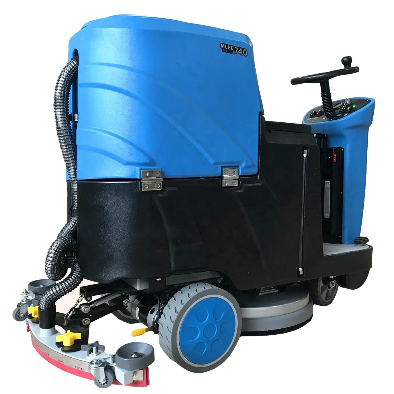 MLEE-740AU Auto Factory Cleaning Machine Marble Timber Concrete Ride On Floor Scrubber