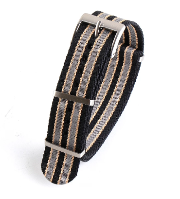 2021 new material design fabric lightweight classic 18mm 20mm 22mm custom printed Nylon Watch Strap