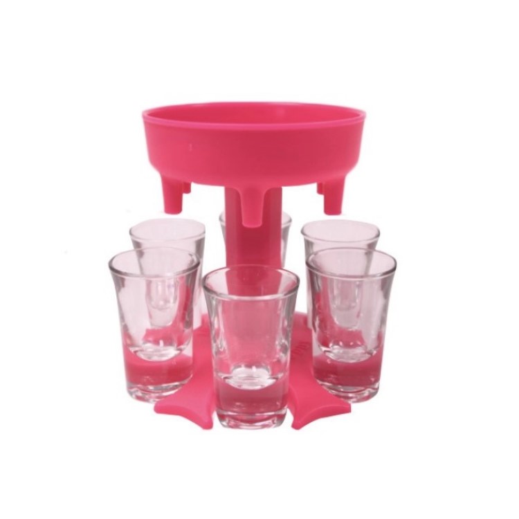 Shot glass dispenser holder liquor dispenser party beverage drinking games bar cocktail wine quick filling tool
