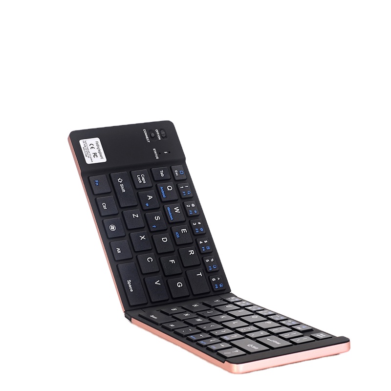 Latest Portable Wireless Touchpad Mini Foldable Fingerboard Portable 10 Meters Bluetooth 3.0 Keyboard