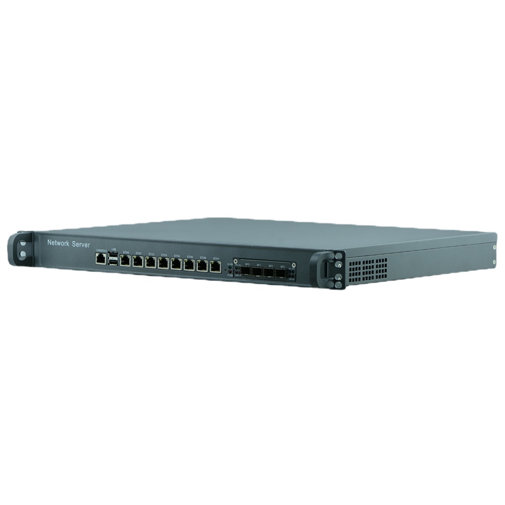 Сетевая система R870LZ 1U, сетевая защита LGA1150, i3, i5, i7, Pfsense, 4 волоконных порта, 8 LAN брандмауэра с волокном