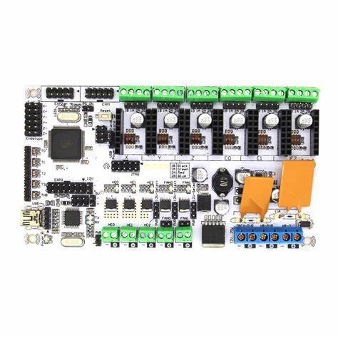 Motherboard Rumba MPU / 3D Printer Accessories RUMBA Optimized Version Control Board