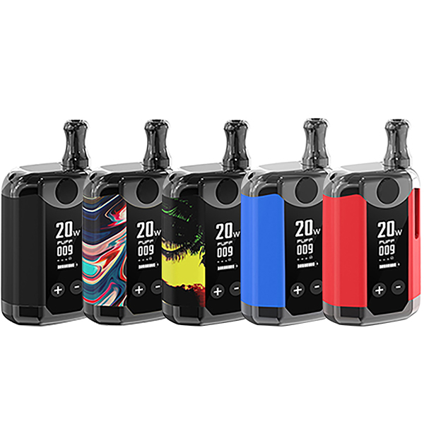 High Quality TH-420v Variable Voltage Vape Cartridge Box With LED display frequency Kit from original factory